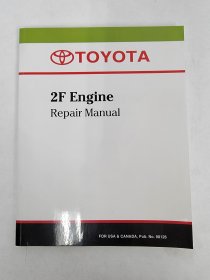 Toyota Engine Repair Manual  2F 1975-87