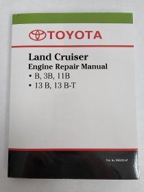 Toyota Engine Repair Manual  B, 3B, 11B, 13B, 13BT  1974-89