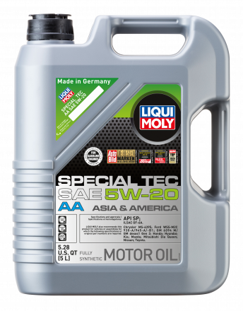 Liqui Moly Motor Oil Full Synthetic 5W-20 SpecTec AA 5L