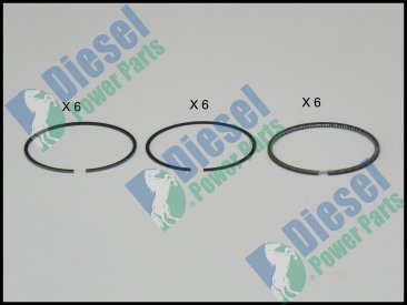 Piston Ring Set STD.  3B  1981-1987